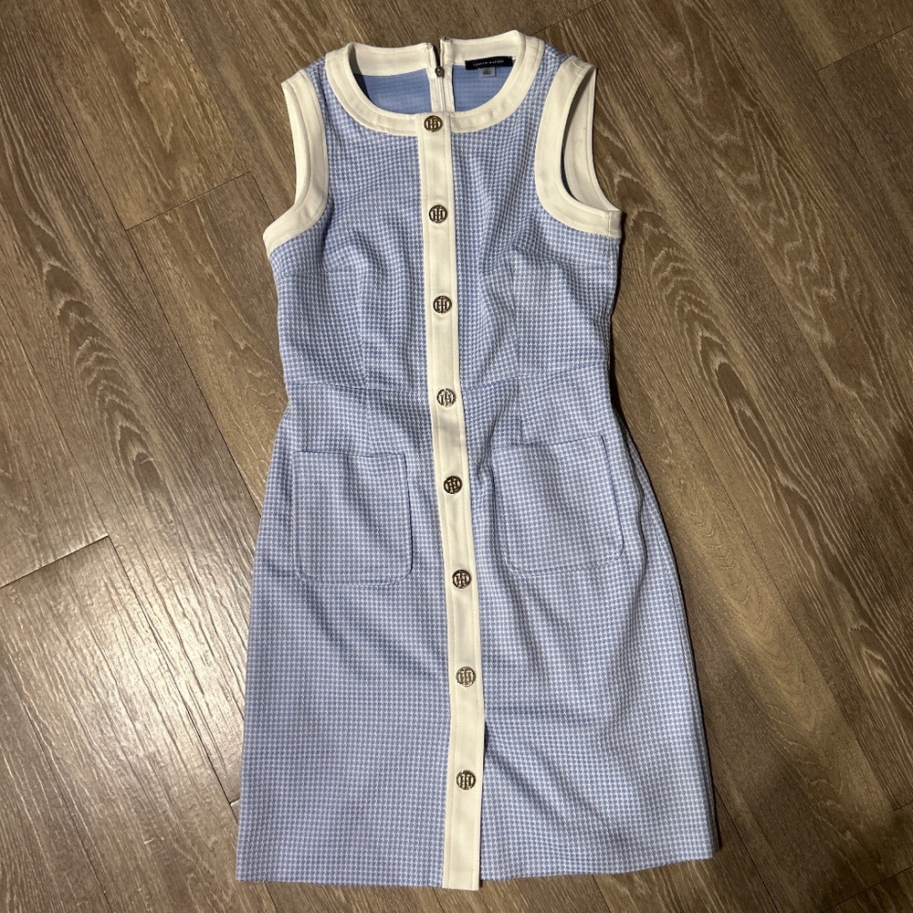 Tommy Hilfiger Houndstooth Spring Dress